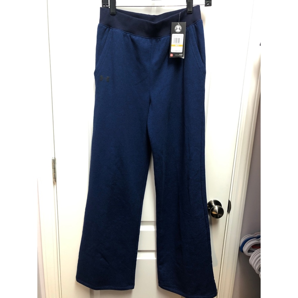 Under Armour Threadborne Wide Leg Sweatpants NWT